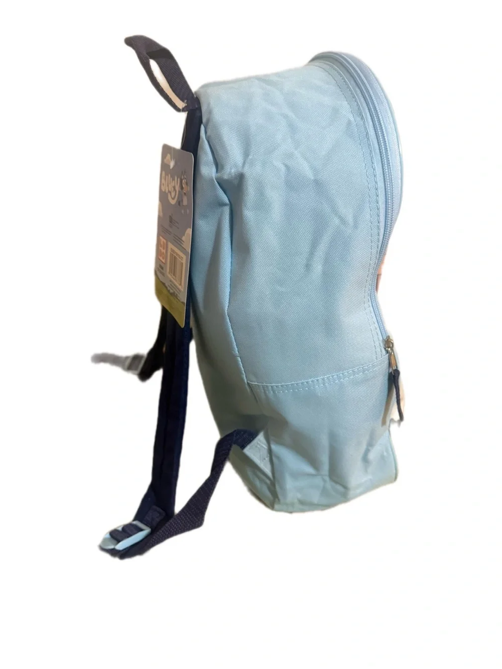 Blue Kids Backpack and Lunch Bag Set with Cartoon Characters